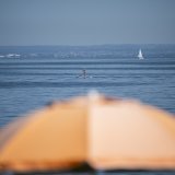 C'est surtout au bord des grands lacs et en altitude que le temps ne se rafraîchit plus.